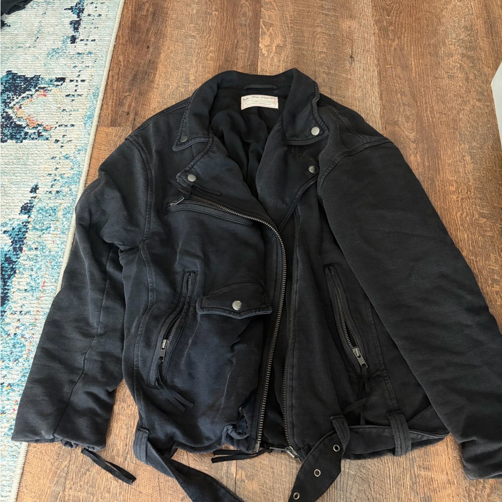 Free People Black Jacket
